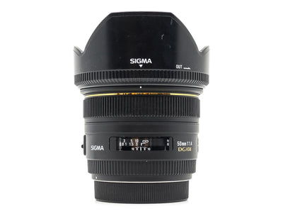 Sigma 50mm f/1,4 EX DG HSM - Monture Canon EF