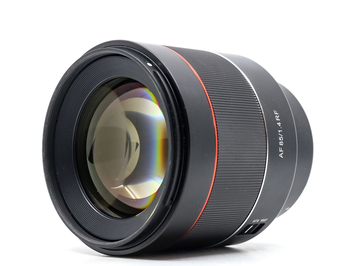 Samyang AF 85mm f/1.4 - Canon RF Fit - segunda mano - excelente estado - detalle 2 de 3 - SKU 3787727 - Camera Market