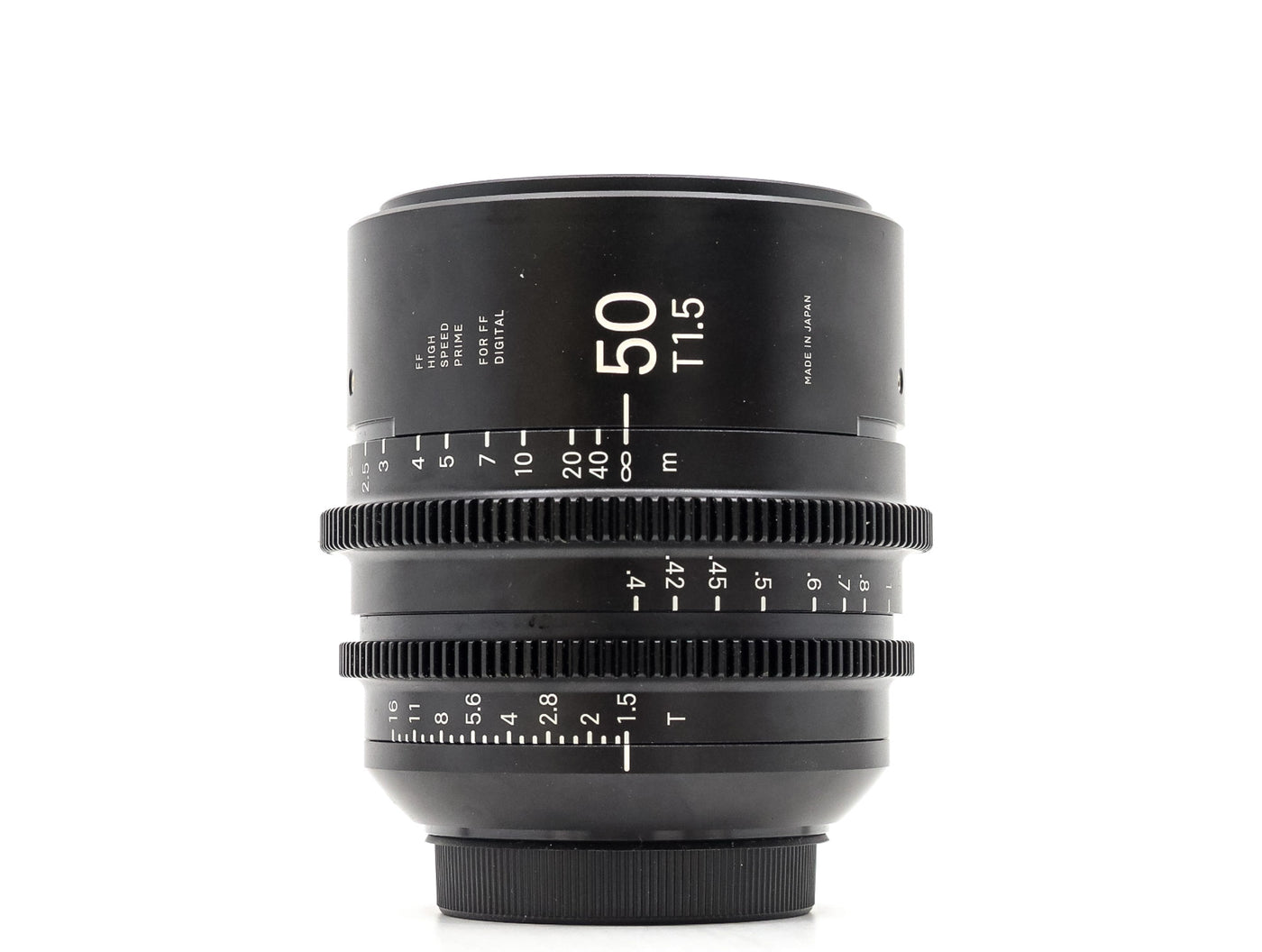 Sigma 50mm T1.5 FF – Canon EF Anschluss · main image