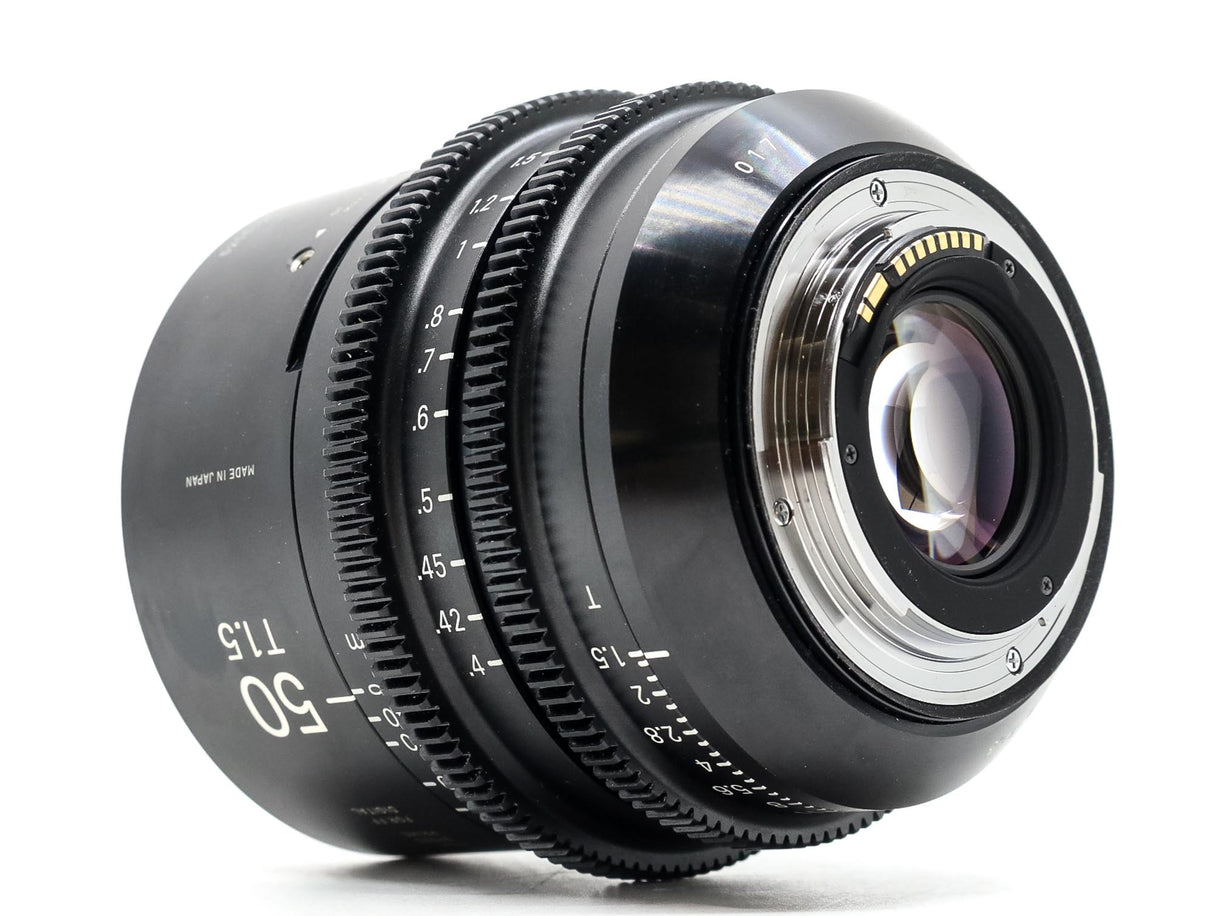 Sigma 50mm T1.5 FF - Canon EF fit