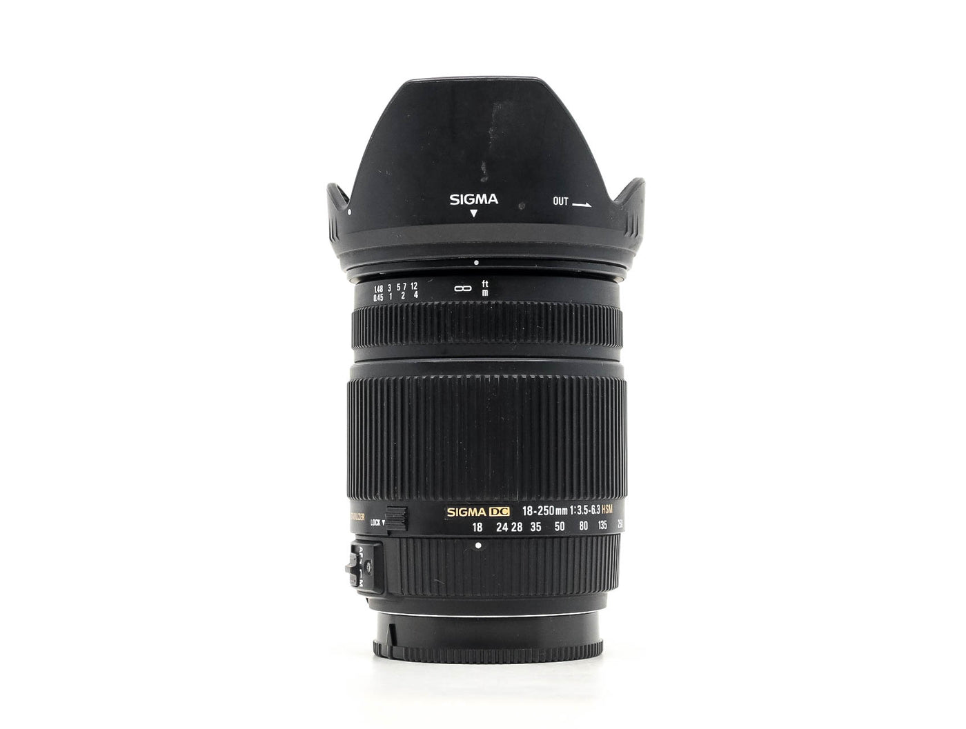 Sigma 18-250mm f/3.5-6.3 DC OS HSM - Sony A Anschluss · Hauptbild