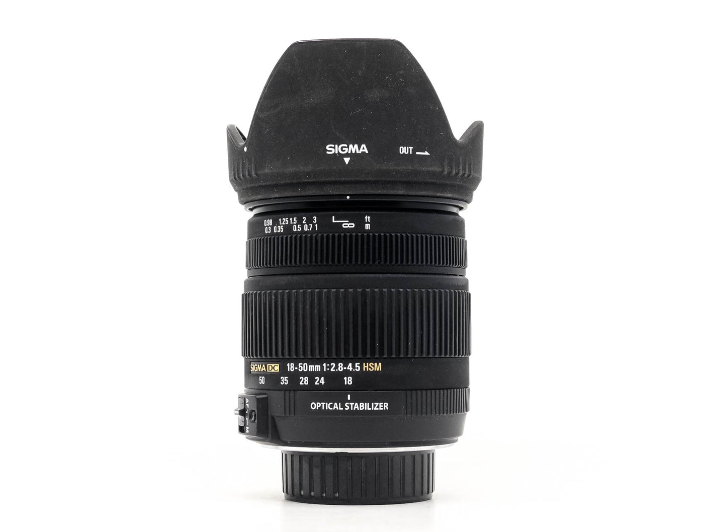 Sigma 18-50mm f/2.8 EX DC - Geschikt voor Nikon · hoofdafbeelding