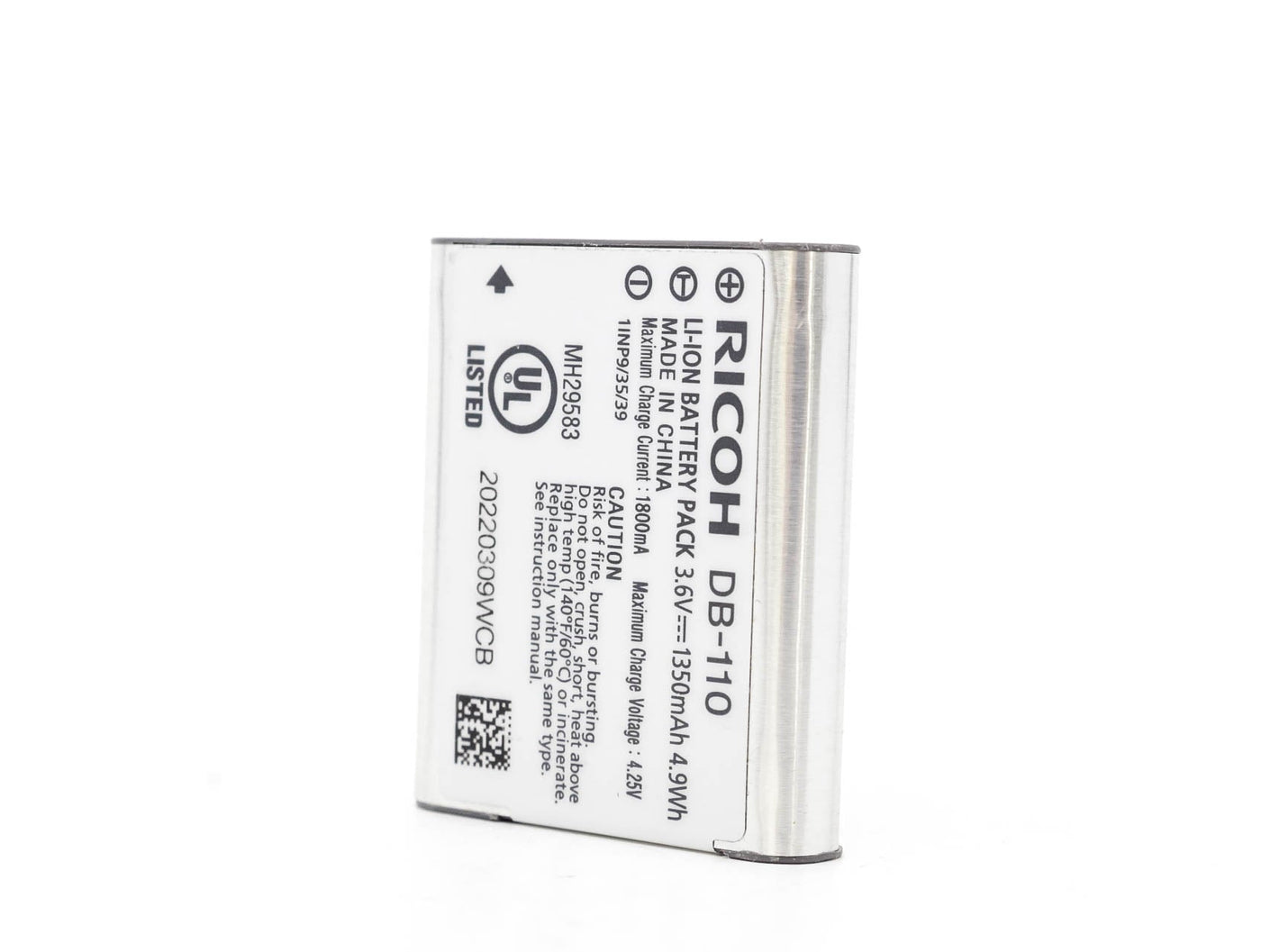 Ricoh DB-110 Accu · hoofdafbeelding