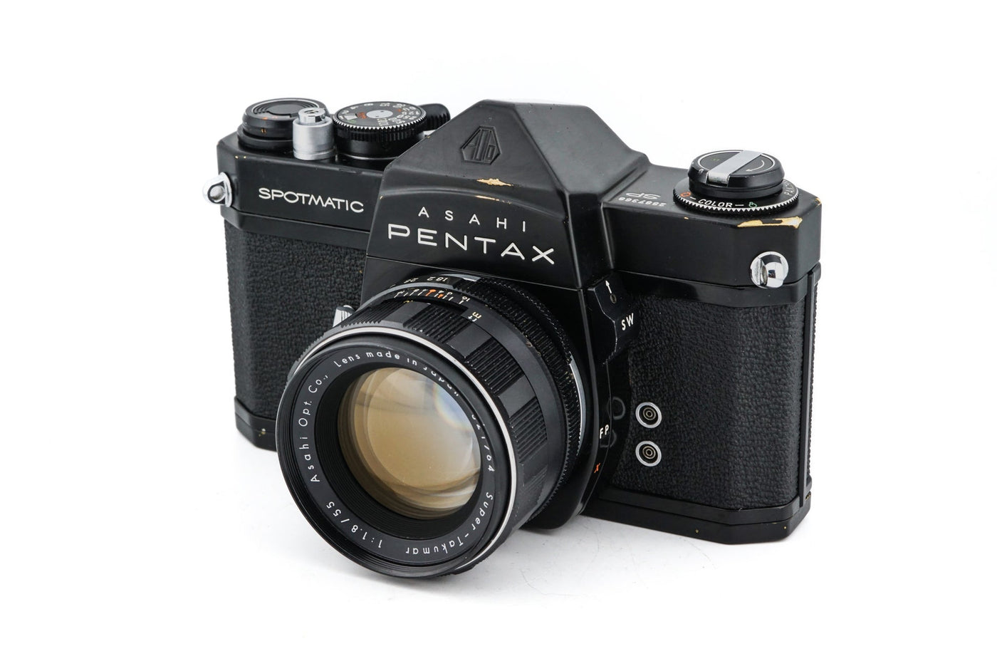 Pentax Spotmatic SP+ 55mm f1.8 Super-Takumar · immagine principale