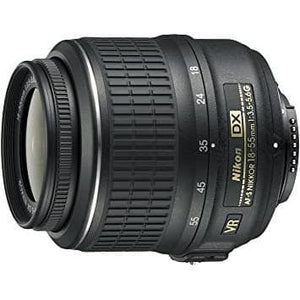 D60 SLR - Black + Nikon AF-S DX Nikkor 18-55 mm f/3.5-5.6G VR f/3.5-5.6G