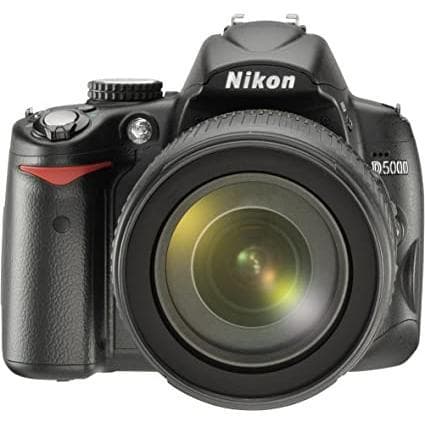 D5000 Reflex - Black + Nikkor AF-S DX ED GII 18-55mm f/3.5-5.6 f/3.5-5.6  · main image