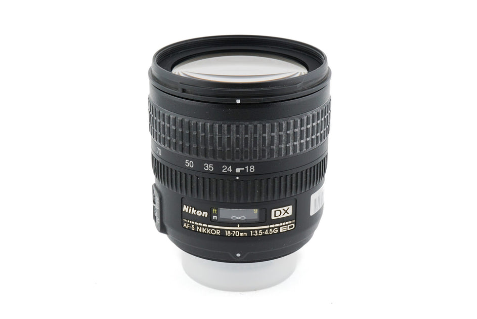Nikon、AF-S,18～70ミリ、G,ED,DX,nikkor Descubre el versátil objetivo Nikon 18-70 mm f3,5-4,5 AF-S Nikkor