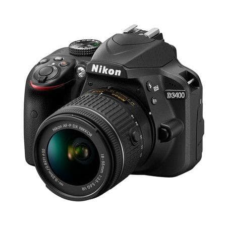 SLR D3400 - Black + Nikon Nikon AF-P DX Nikkor 18-55 mm f/3.5-5.6G