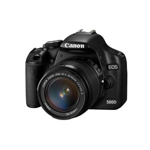 EOS 500D SLR - Black + Canon Canon Zoom Lens EF-S 18-55 mm f/3.5-5.6 III f/3.5-5.6