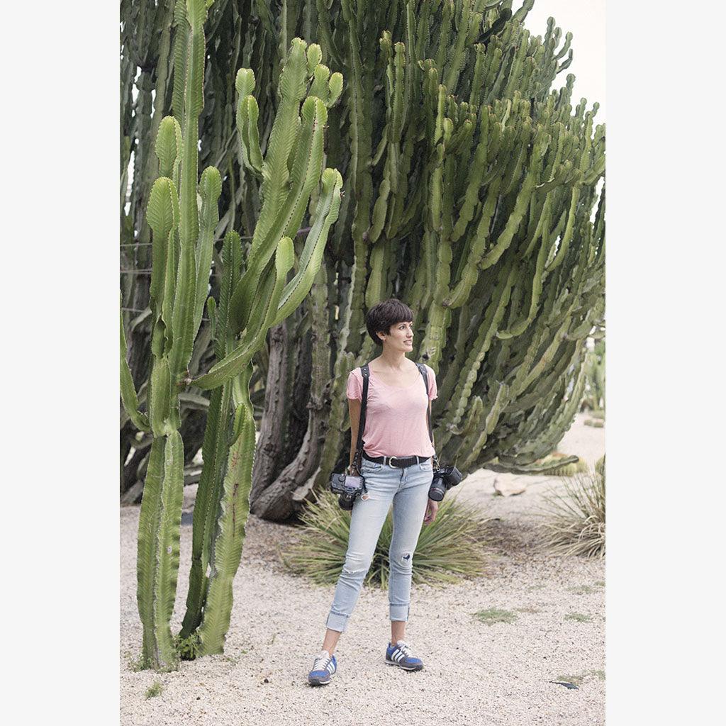 Berlin #701 - Black dual leather camera strap