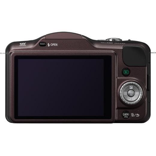 Lumix DMC-GF3 - Brown + Panasonic Lumix G Vario 14-42mm f/3.5-5.6
