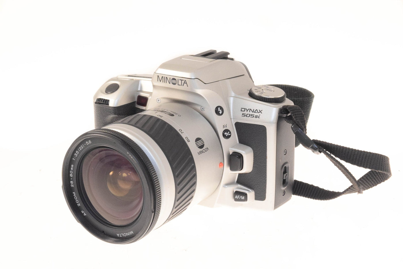 Minolta Dynax 505si + 28-80mm f3.5-5.6 AF Zoom Macro · immagine principale