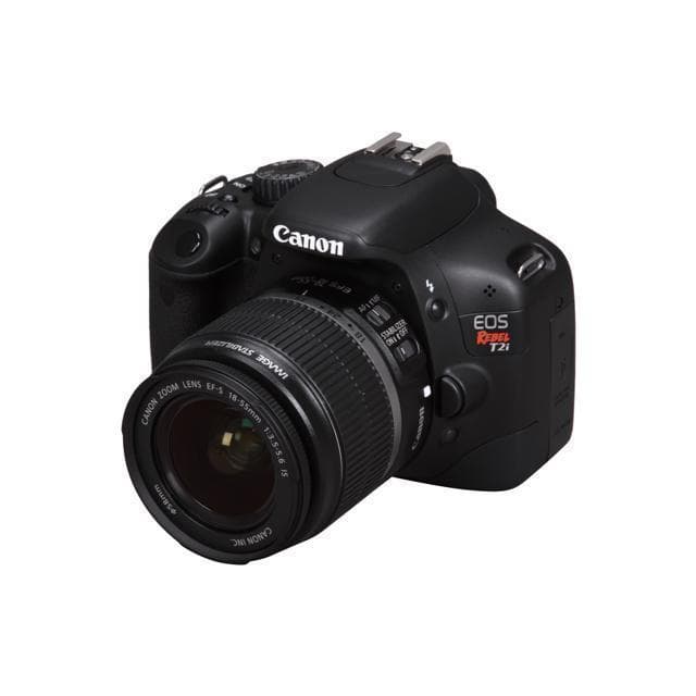 EOS Rebel T2I SLR - Black + Canon EF-S 18-55mm f/3.5-5.6… – Camera