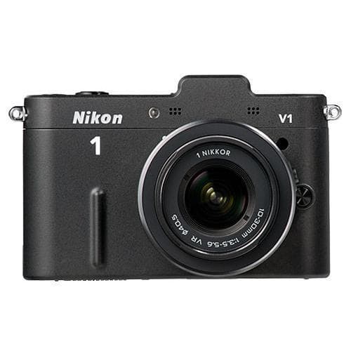 Nikon1V1+1NIKKOR10-30mm＋1NIKKOR30-110mm 1 V1 - Black + Nikon 1 Nikkor 10-30 mm f/3.5-5.6 VR f/3.5-5.6VR