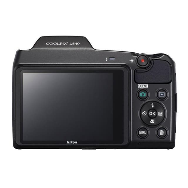 Nikon Coolpix L840 ブラック Bridge Coolpix L840 Camera - Black + Nikon Nikkor 38X Wide Optical