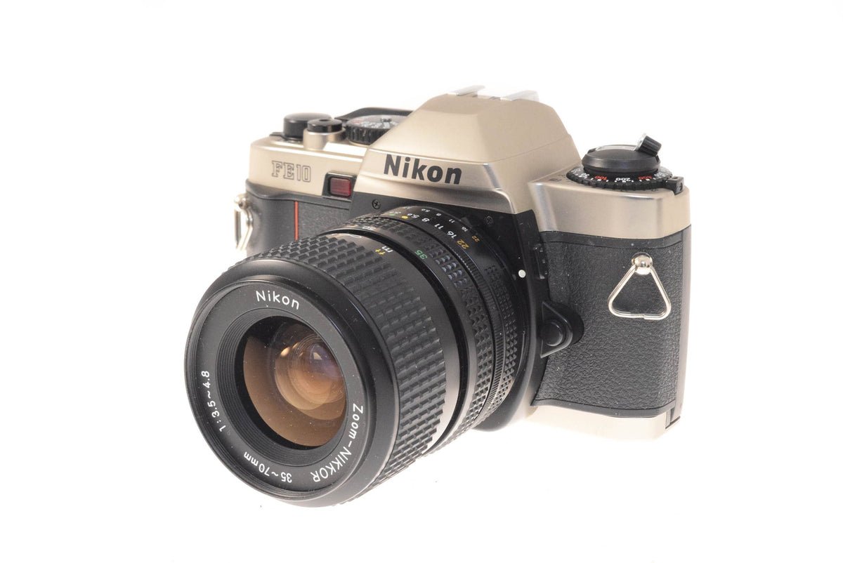 Nikon FE10 + 35-70mm f3.5-4.8 Zoom-Nikkor Used | 12-Month Warranty