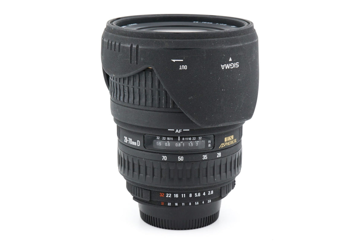 Entdecken Sie die Vielseitigkeit des Sigma 28-70mm f2.8 D EX