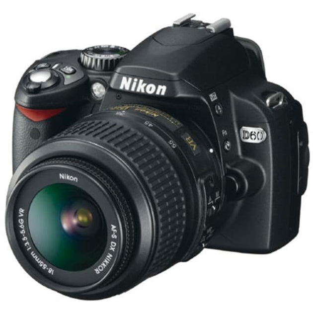 D60 SLR - Black + Nikon AF-S DX Nikkor 18-70mm f/3.5-4.5G IF-ED f