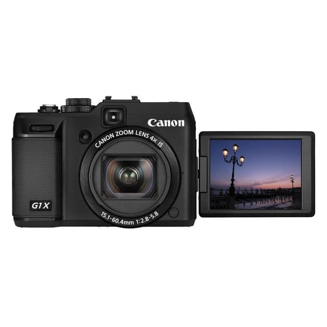 PowerShot G1X - Zwart + Canon Zoom 3X 24-72mm f/2.8-5.6 · hoofdafbeelding