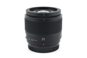 Panasonic 25mm f1.7 ASPH G de segunda mano en Camera Market