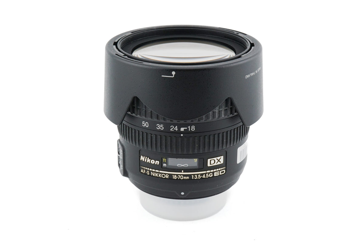 Descubre el versátil objetivo Nikon 18-70 mm f3,5-4,5 AF-S Nikkor