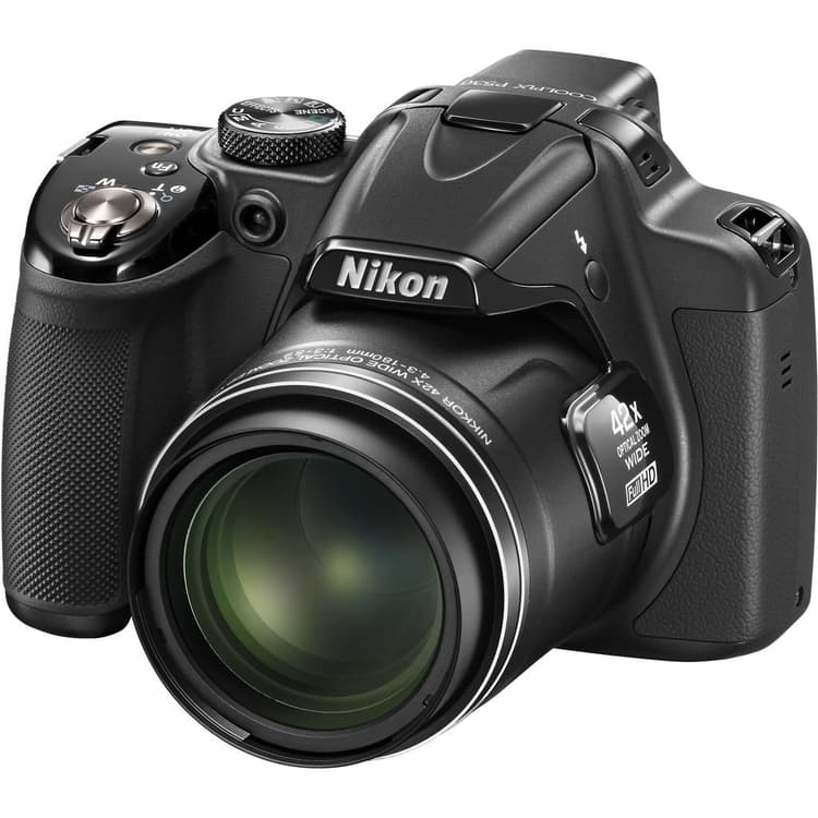 Coolpix P530 Bridge-Kamera – Schwarz + Nikon Nikkor 42-fach Weitwinkel-Zoom ED VR 24-1000mm f/3-5.9 · Hauptbild