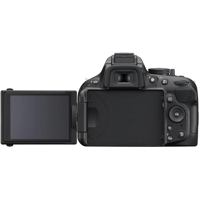 SLR D5200 - Black + Nikon Nikkor AF-S DX 18-55mm f/3.5-5.6 G VR II