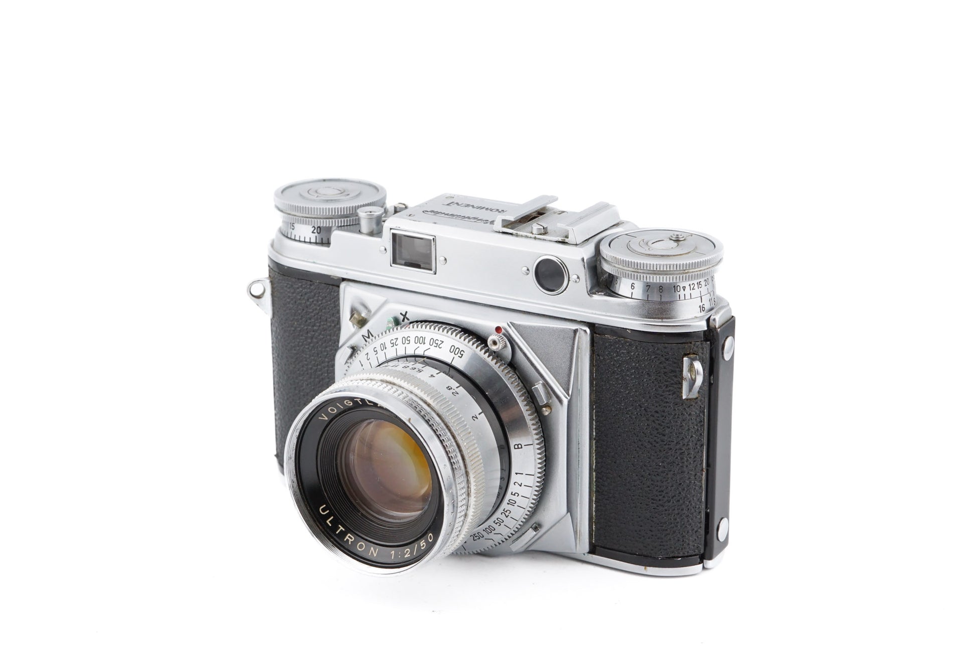 Voigtländer Prominent I + 50mm f2 Ultron – Camera Market