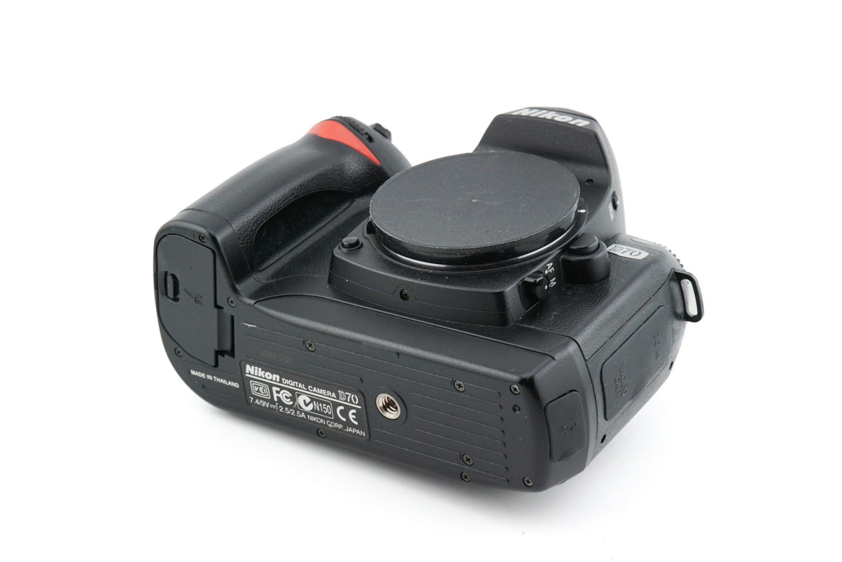 Nikon D70 - Cámara Digital SLR Réflex Negro (Reacondicionado)