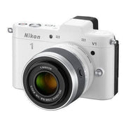 1 V1 - Blanco + Nikon Hybride - Nikon 1 V1 Blanc + Nikkor 1 10-30mm f/3.8-5.6 de segunda mano en Camera Market