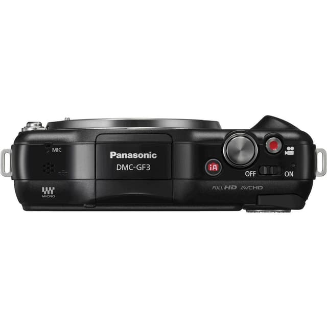 良品★Panasonic LUMIX DMC-GF3 ボディ ブラック #516 Panasonic DMC-GF3 - Black + Panasonic Lumix G Vario 14-42 mm f/3.5