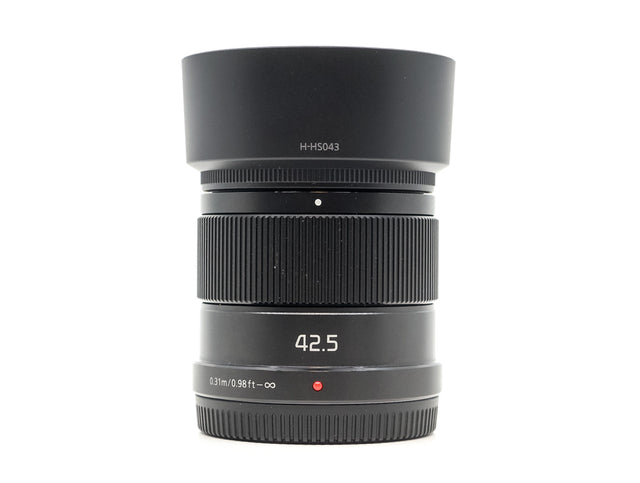 Panasonic Lumix G 42.5mm f/1.7 ASPH Power O.I.S. - segunda mano - excelente estado - foto principal - SKU 3668776 - Camera Ma