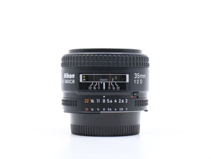 Nikon AF Nikkor 35mm f/2D - segunda mano - excelente estado - detalle 2 de 4 - SKU 3714754 - Camera Market