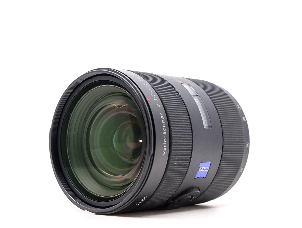 Sony Carl Zeiss Vario-Sonnar T* 24-70mm f/2.8 SSM II - Sony A Fit - segunda mano - excelente estado - detalle 2 de 5 - SKU 36