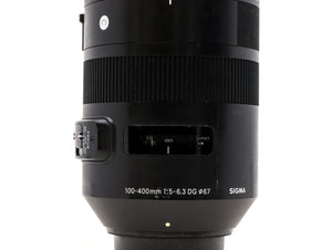 Sigma 100-400mm f/5-6.3 DG OS HSM Contemporary - Nikon Fit - segunda mano - excelente estado - detalle 4 de 5 - SKU 3719198 -