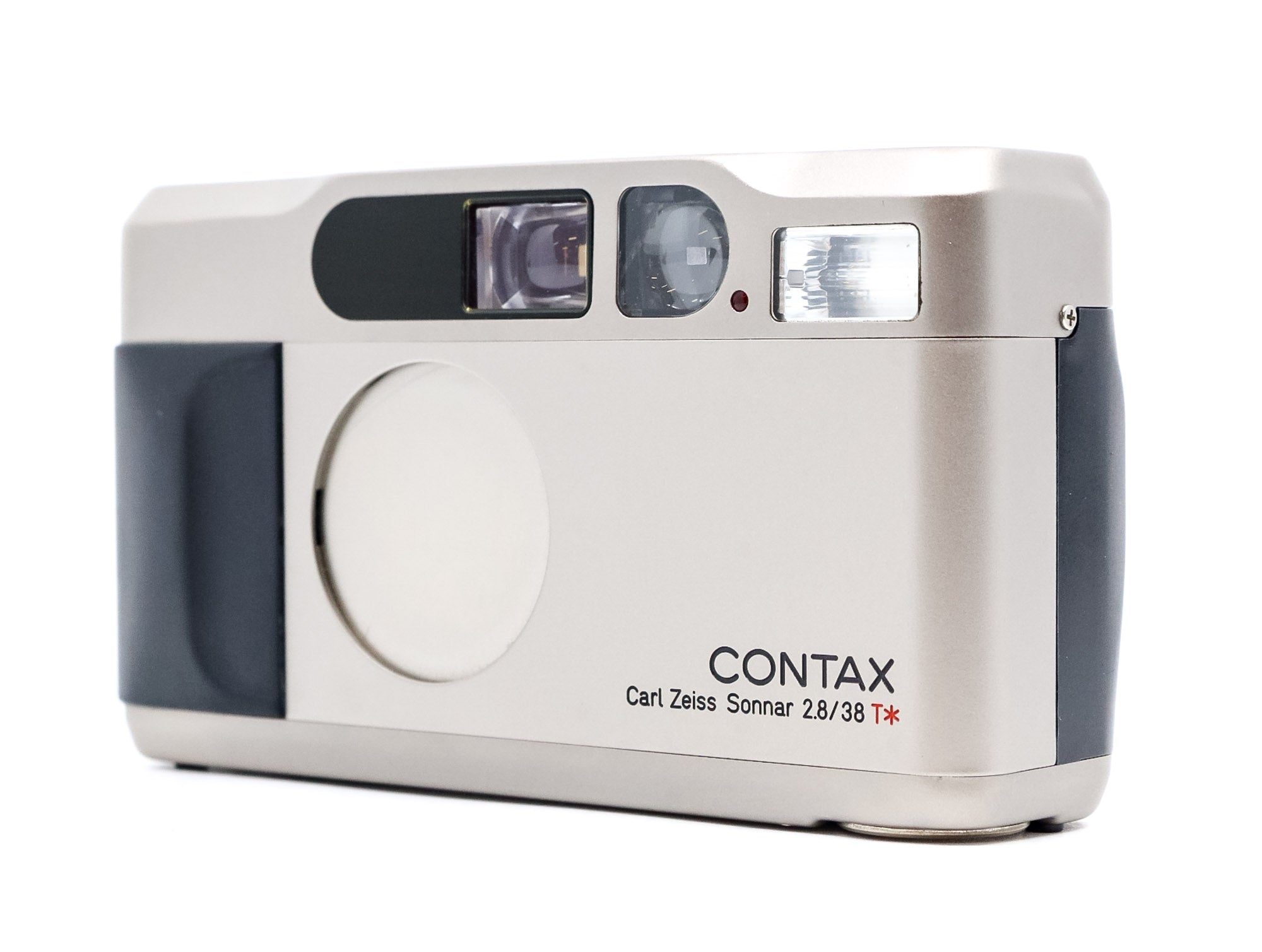 CONTAX T2 Carl Zeiss Sonnar T 2.8/38 箱有 Contax T2 Silver Carl Zeiss Sonnar 2.8 - Cámara de Película de