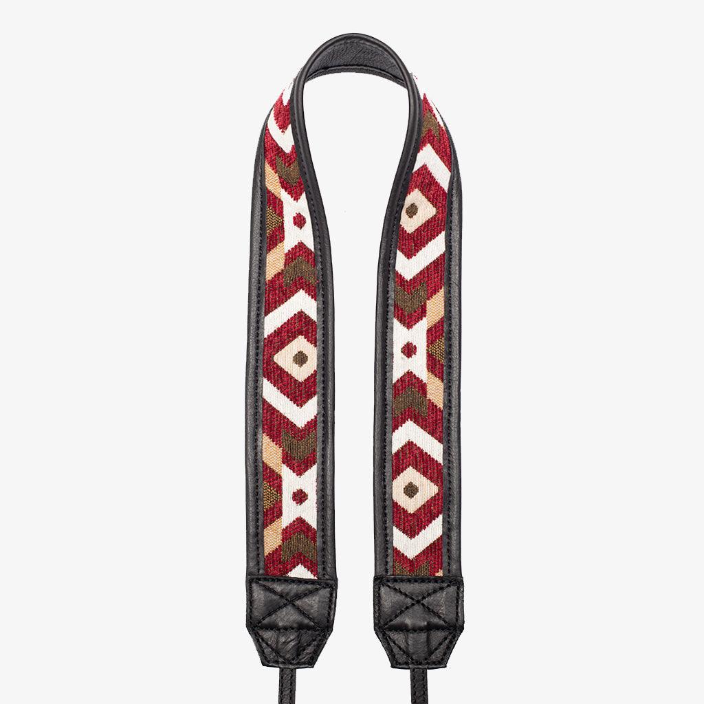 Limited Edition - Jaipur #115 - Fabric & Leather camera strap · imagen principal