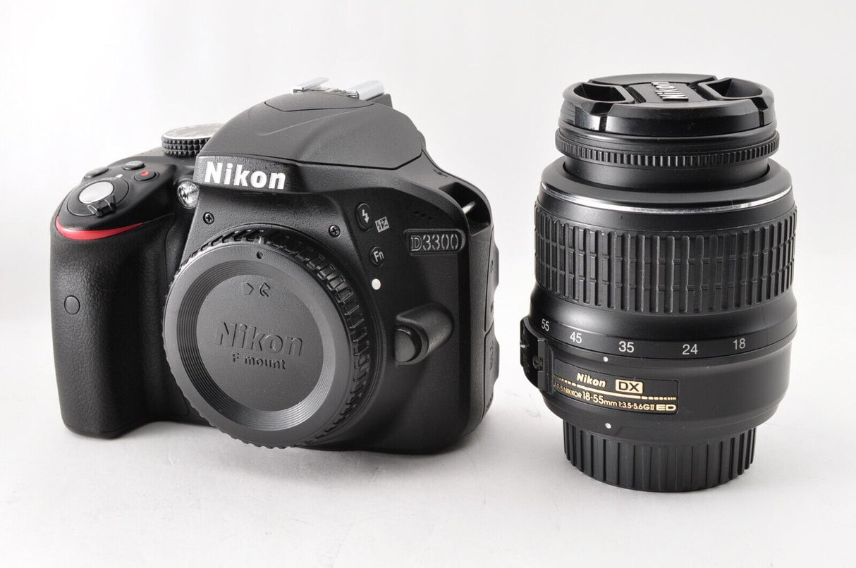 Nikon D3300 24,1 MP DSLR AF-S DX 18-55 mm f/3,5-5,6 G ED II