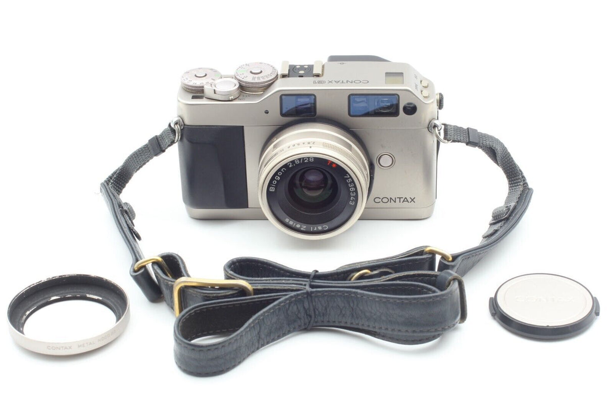 Explore the world through a lens: Contax G1 camera with Carl Zeiss