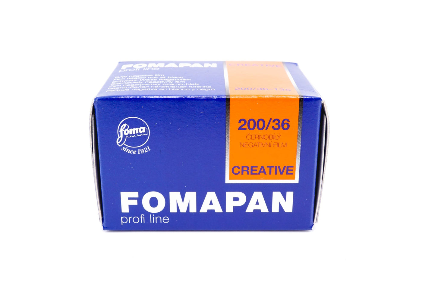 Foma Fomapan 200 (35mm) 36 Opnamen Vintage 35mm Filmrol · hoofdafbeelding