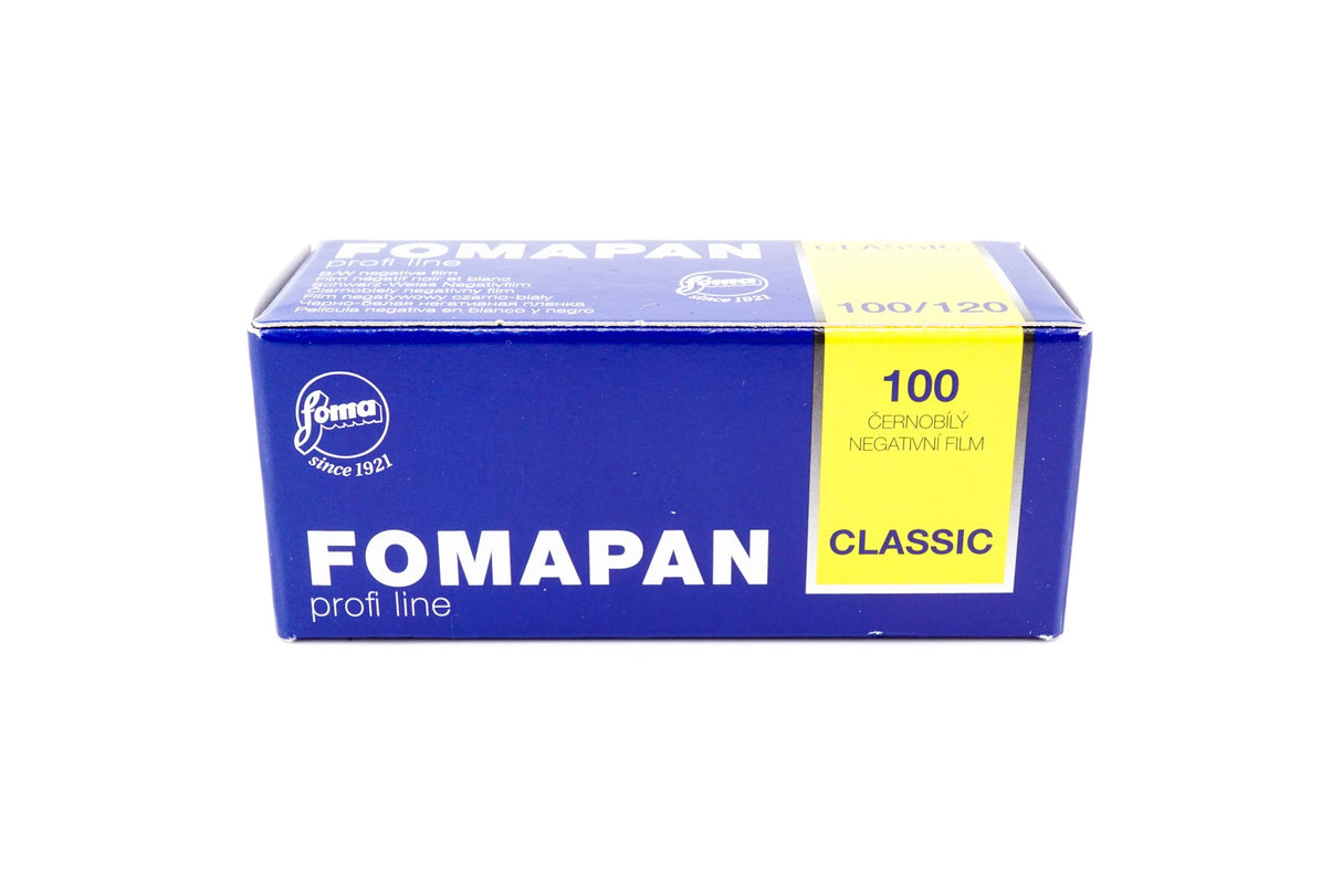Fomapan 100 (120) - Carrete de 120mm Medio Formato Vintage