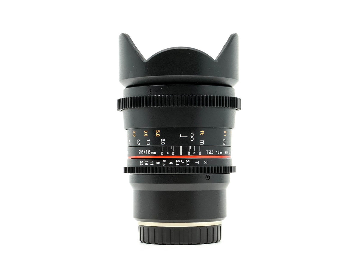 Samyang 16mm T2.6 Cine ED AS UMC - Fujifilm X Fit · Hauptbild