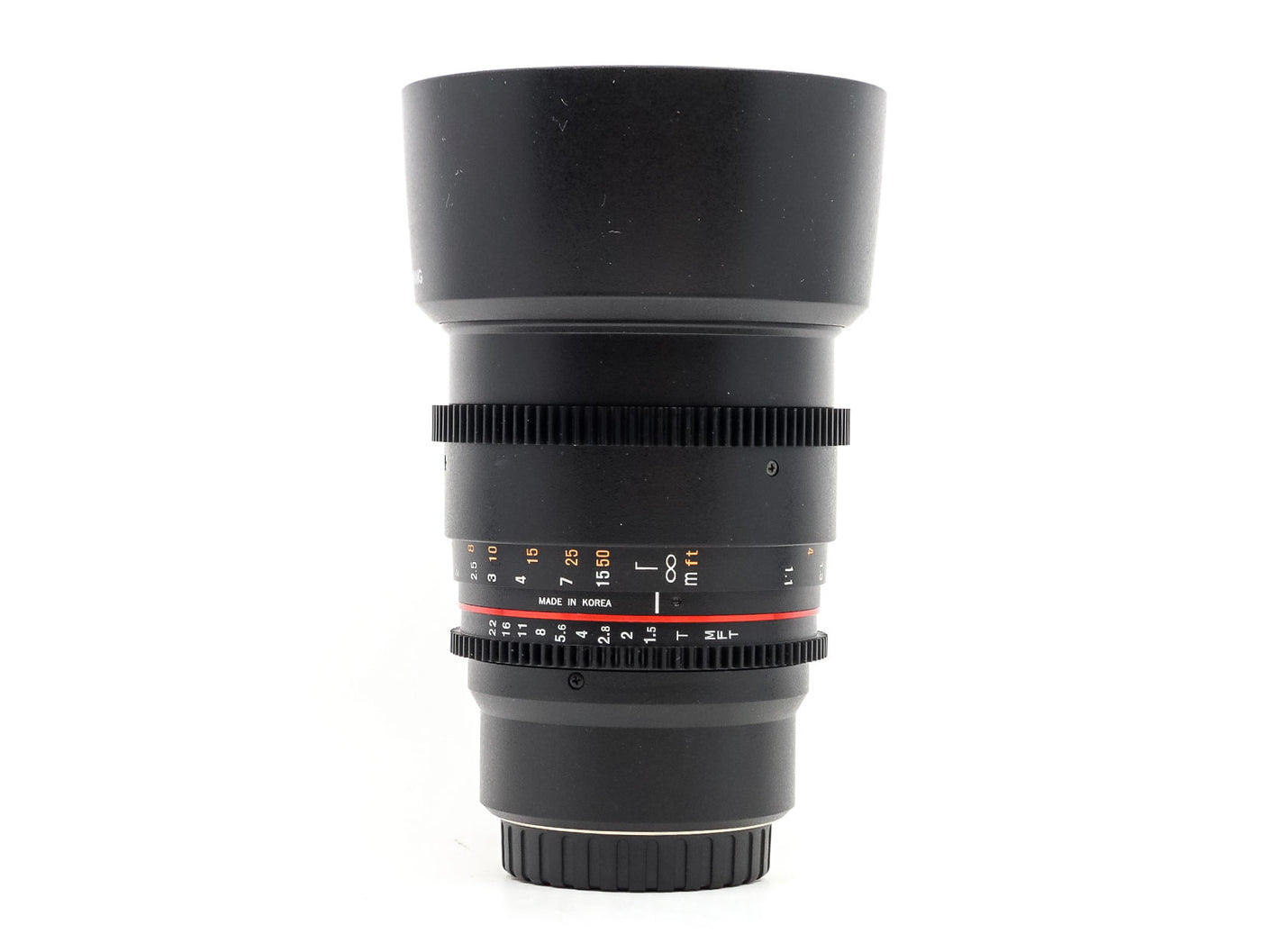 Samyang 85mm T1.5 AS UMC II Cine - Micro Four Thirds Geschikt · hoofdafbeelding