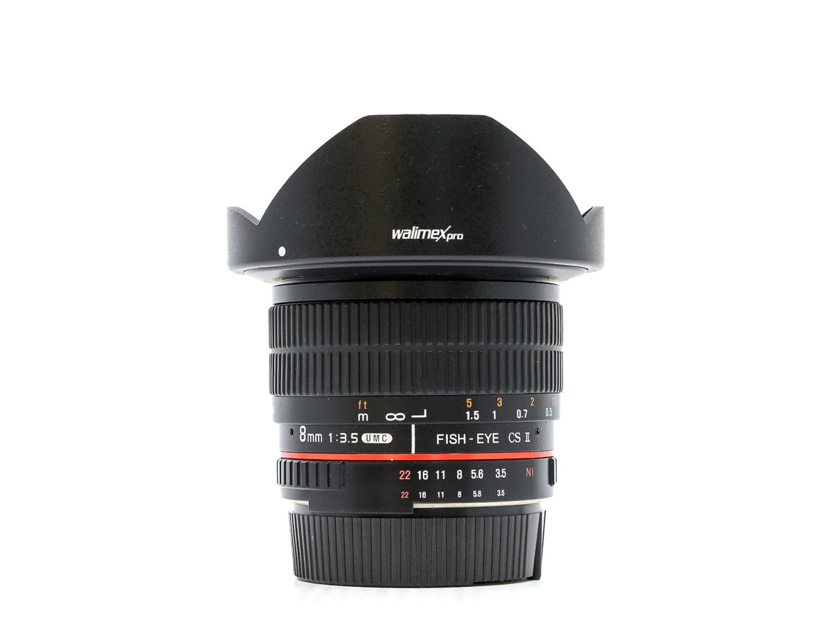 Walimex Pro 8mm f/3.5 UMC CS Fisheye II - Nikon Fit · main image