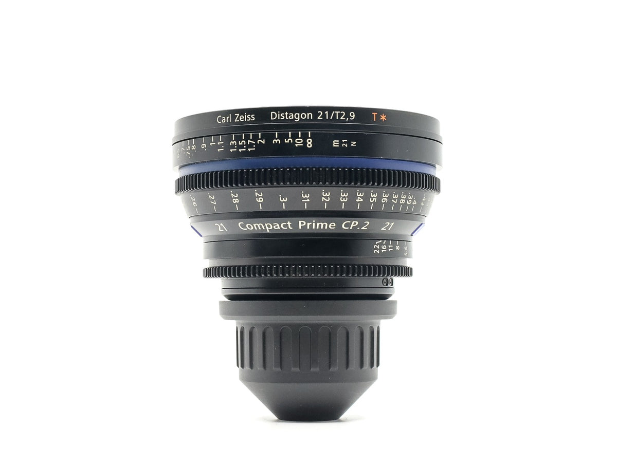 Carl Zeiss CP.2 cp2 21mm T2.9 PL シネマレンズ ZEISS CP.2 21mm T2.9 - PL Fit – Camera Market