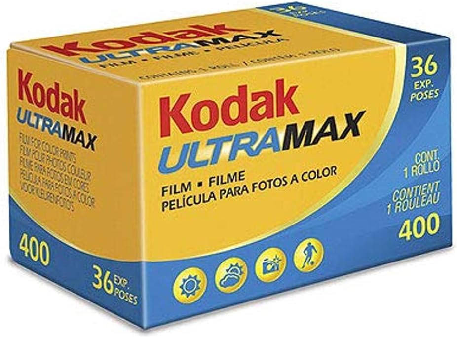 Kodak KOD103200 - Película Negativo Color (35mm, Ultra MAX gc 400-36) Multicolor