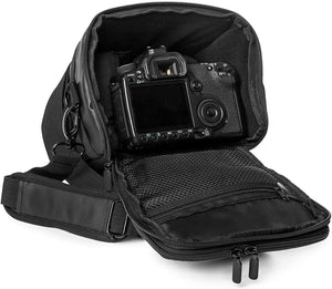 Baxxtar Pro Novo SLR - Funda para cámara SLR Colt (Correa para el Hombro, túnel de cinturón), Compatible con Canon EOS RP R7 R8 R10 R50 250D 2000D 4000D - Nikon Z-50 D5600 - Sony Alpha 7