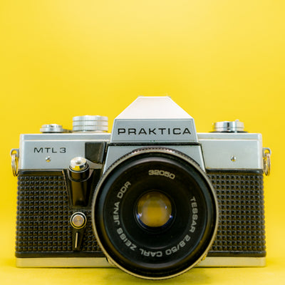 Praktica MTL3/5B (L2) + 50mm Xenar F2.8 - 35mm SLR Filmkamera