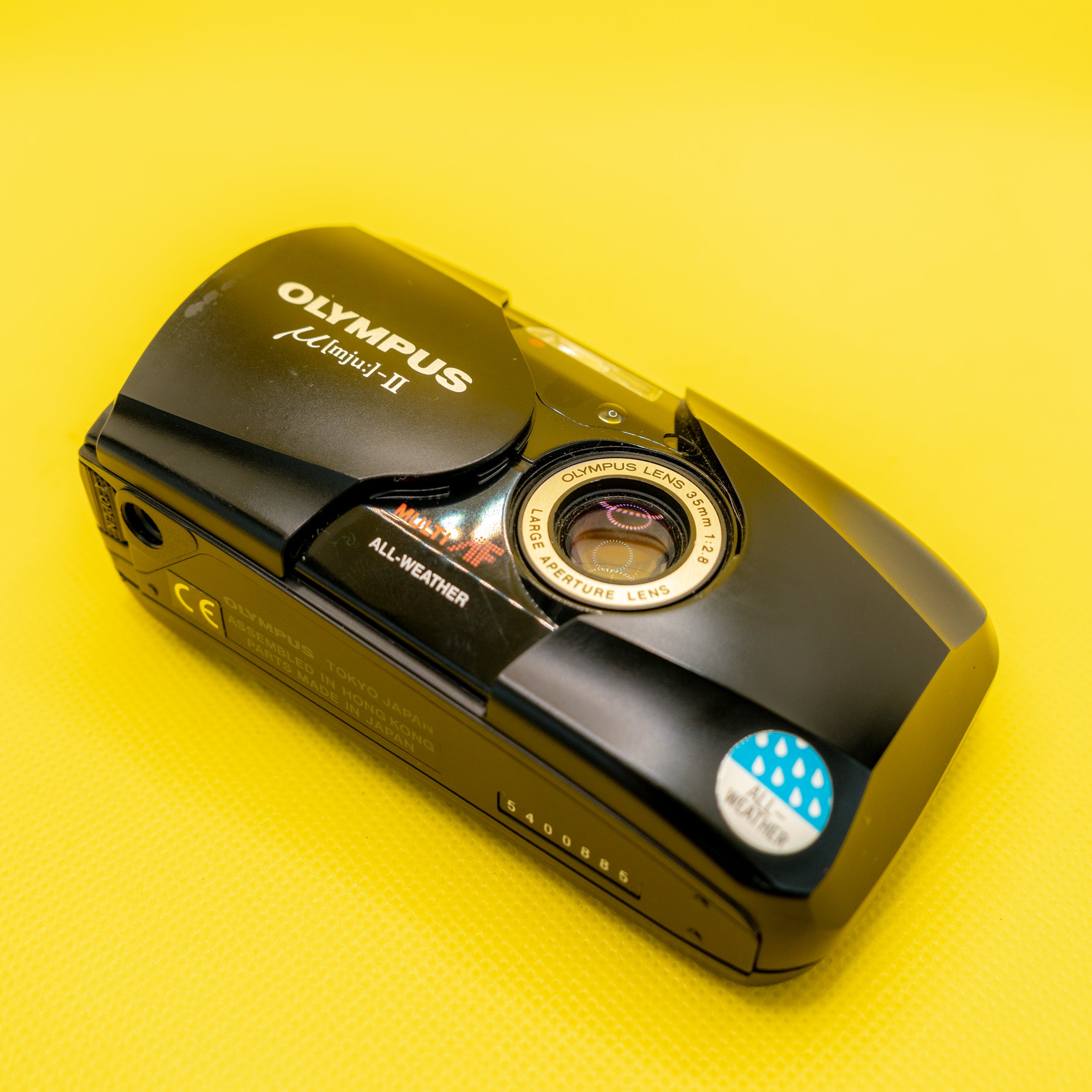 Olympus MJU II (GRAY) Version F2.8 - Premium 35mm Point And Shoot