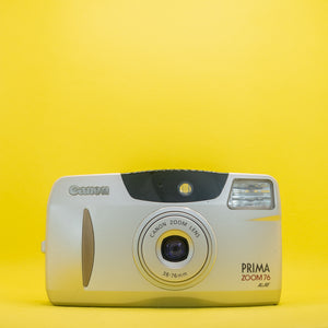 Canon Prima Zoom 76 - Cámara Compacta Analógica Vintage de 35mm
